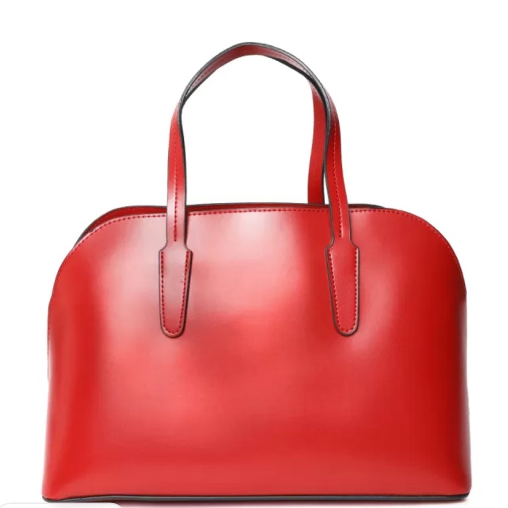 Carisa Elegant Red Women's Tote/Crossbody  Bag